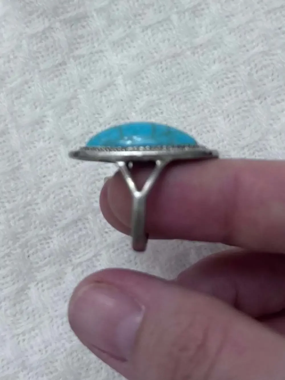 Canyon Sanctuary Blue Turquoise Statement Ring